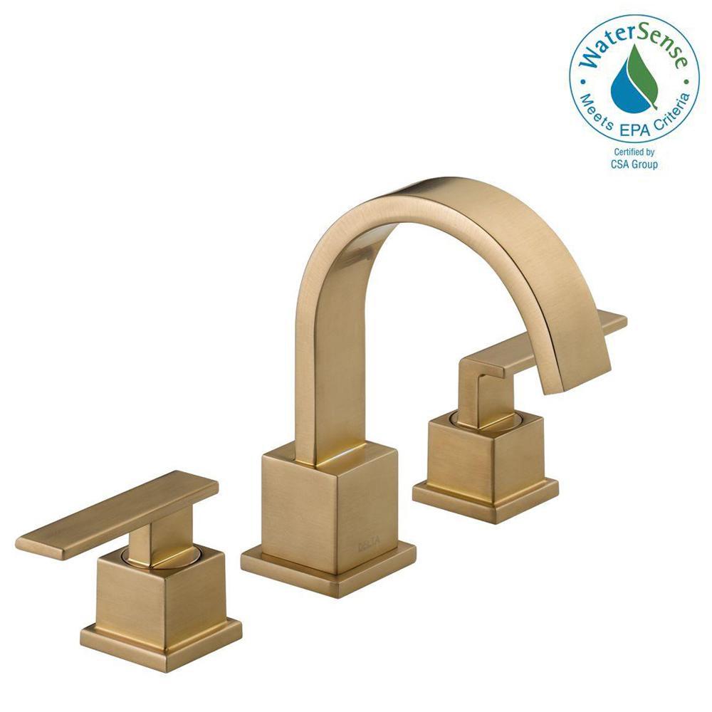 brass - bathroom sink faucets - bathroom faucets - the home depot