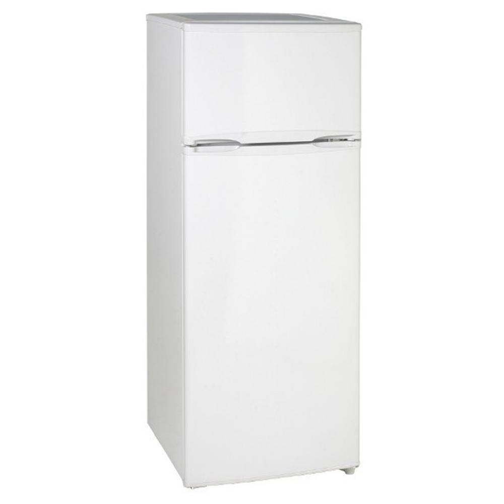 Magic Chef 10 1 Cu Ft Top Freezer Refrigerator In White Hmdr1000we Apartment Size Top Freezer Refrigerator In White