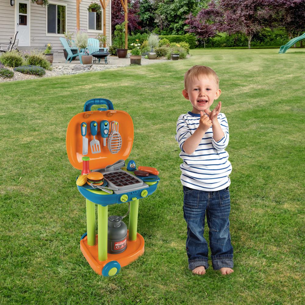 barbecue bbq deluxe full light & sound playset