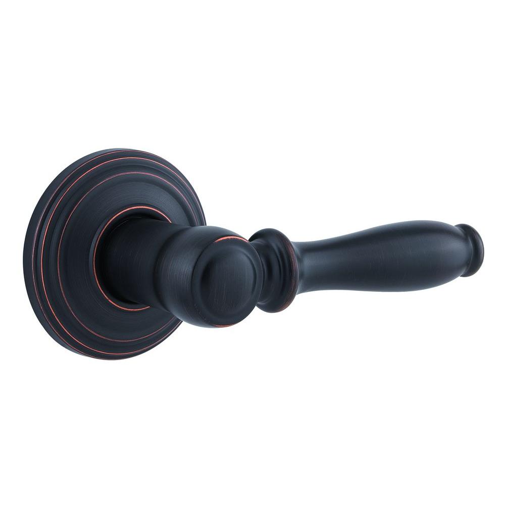 Kwikset Ashfield Venetian Bronze Passage Hall Closet Door Lever