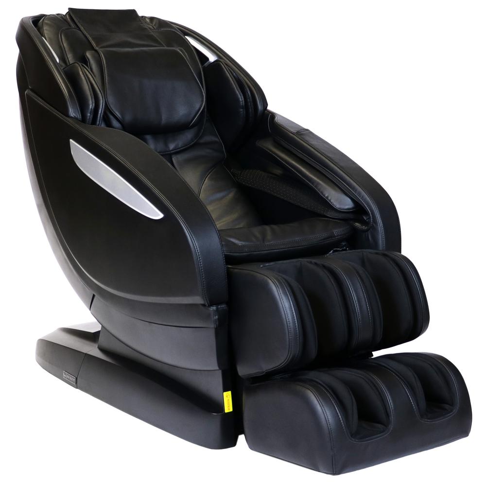 TITAN Osaki Black Faux Leather Reclining Massage ChairOS4000LSBLACK
