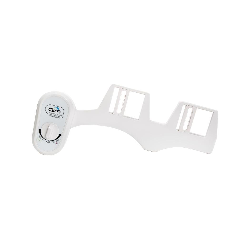 Aim to Wash! Dual Nozzle Bidet Attachment in White907782 The Home Depot