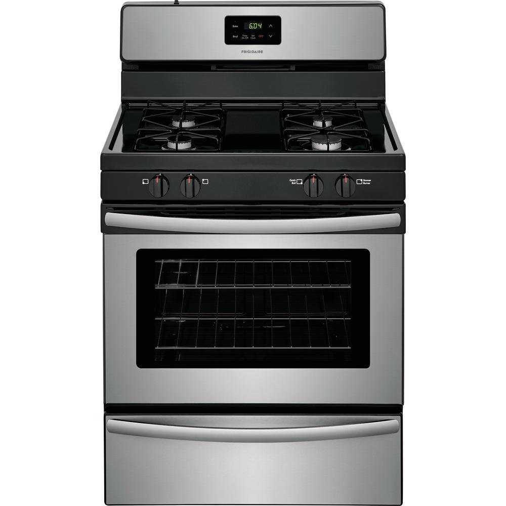 GE 5.0 cu. ft. Gas Range with SelfCleaning Oven in Stainless SteelJGB660SEJSS The Home Depot