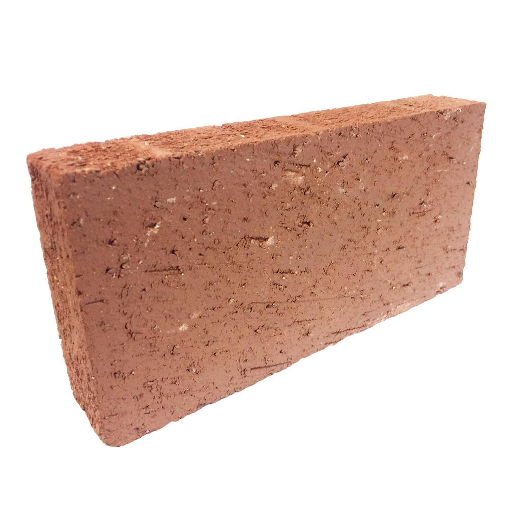8 in. x 1-1/2 in. x 4 in. Clay Brick-20267424 - The Home Depot