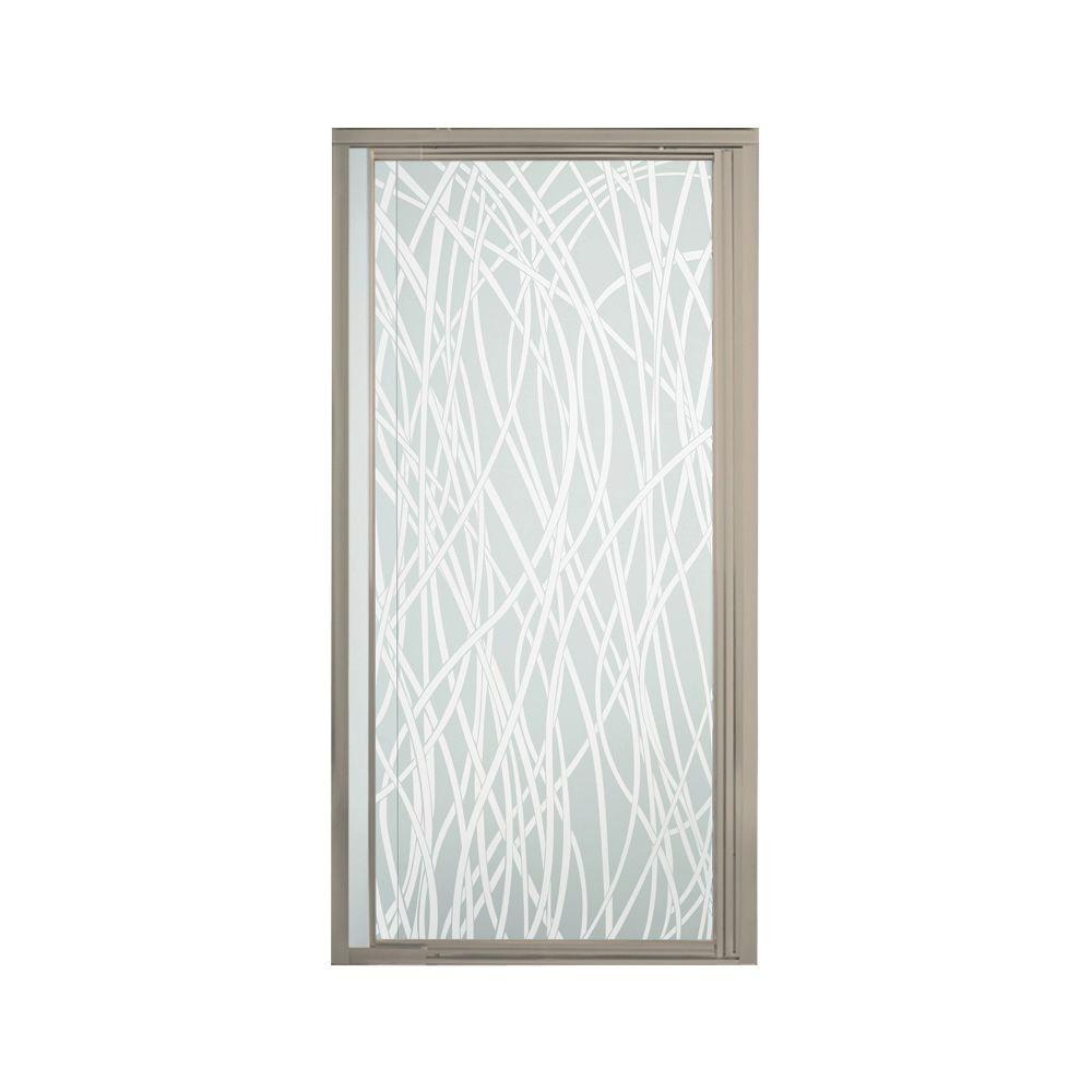 Sterling Vista Ii 42 In X 65 1 2 Framed Pivot Shower Door Sterling Vista Ii 42 In X 65 1 2 Framed Pivot