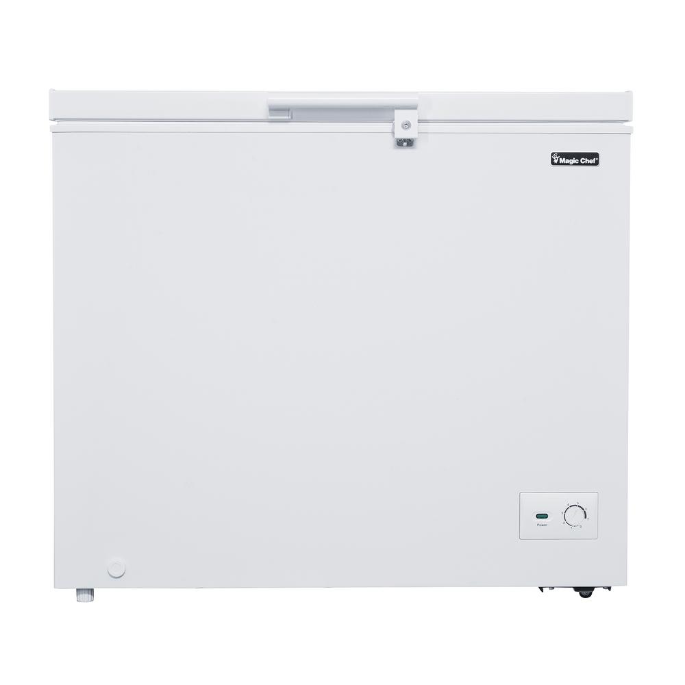 Magic Chef 8.7 cu. ft. Manual Defrost Chest Freezer in WhiteHMCF9W3