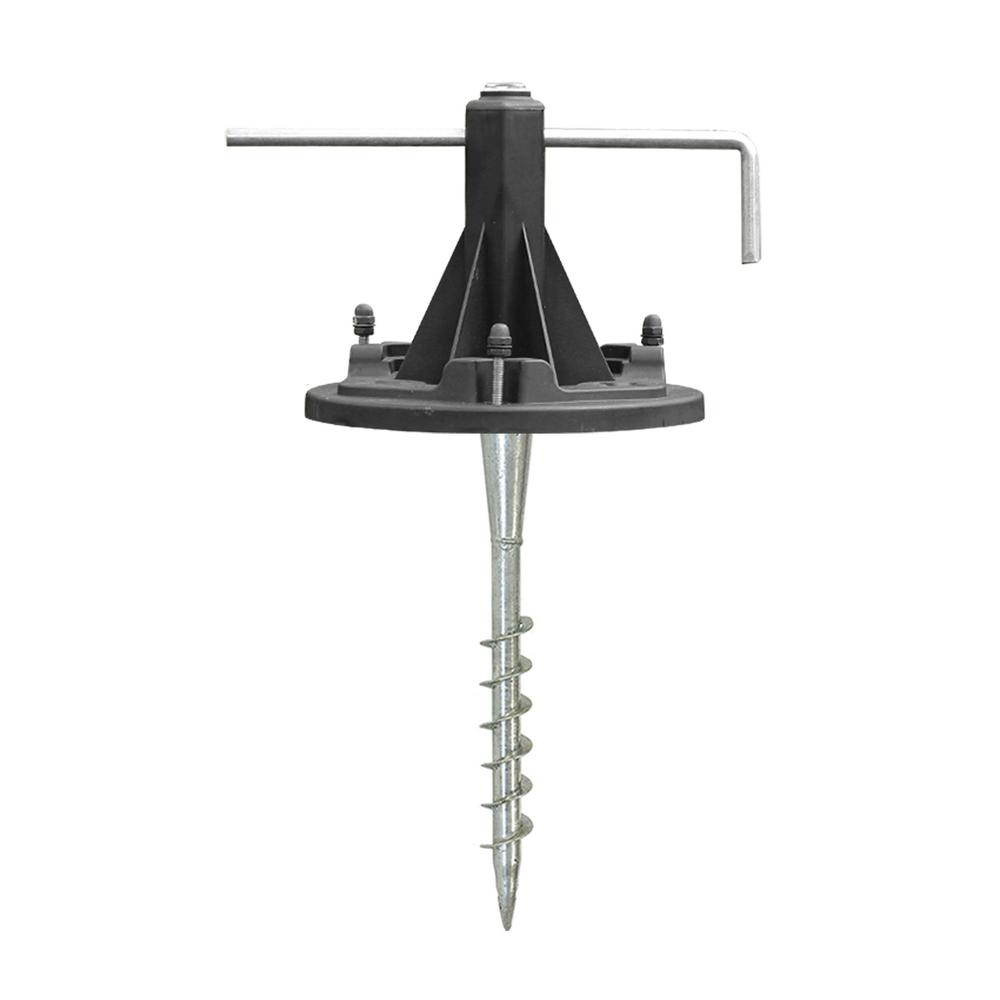 gama sonic solar lamp post installation