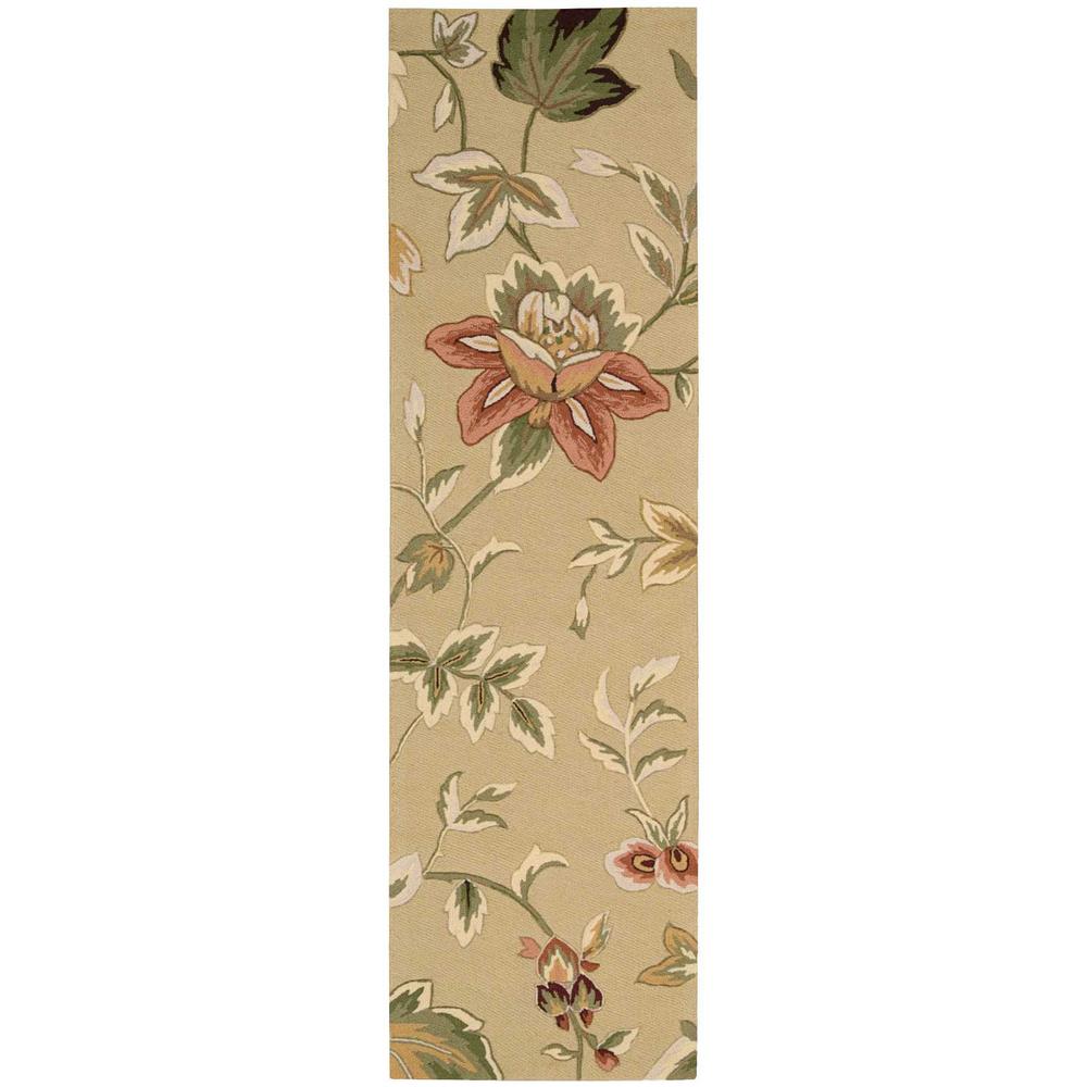 Nourison French Country Beige 2 ft. x 8 ft. Runner Rug032423 The