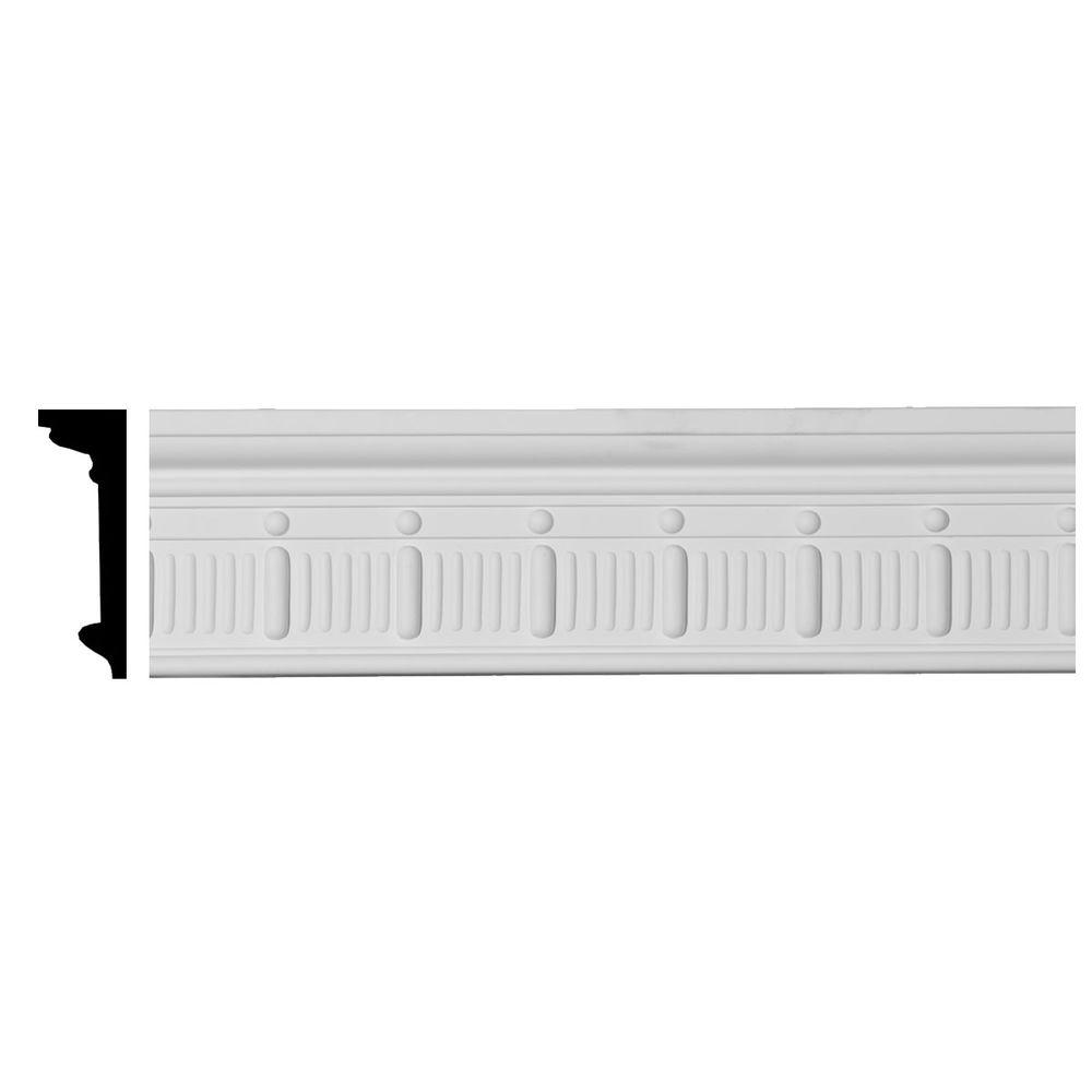 Ekena Millwork 13/8 in. x 43/4 in. x 941/2 in. Polyurethane Seville