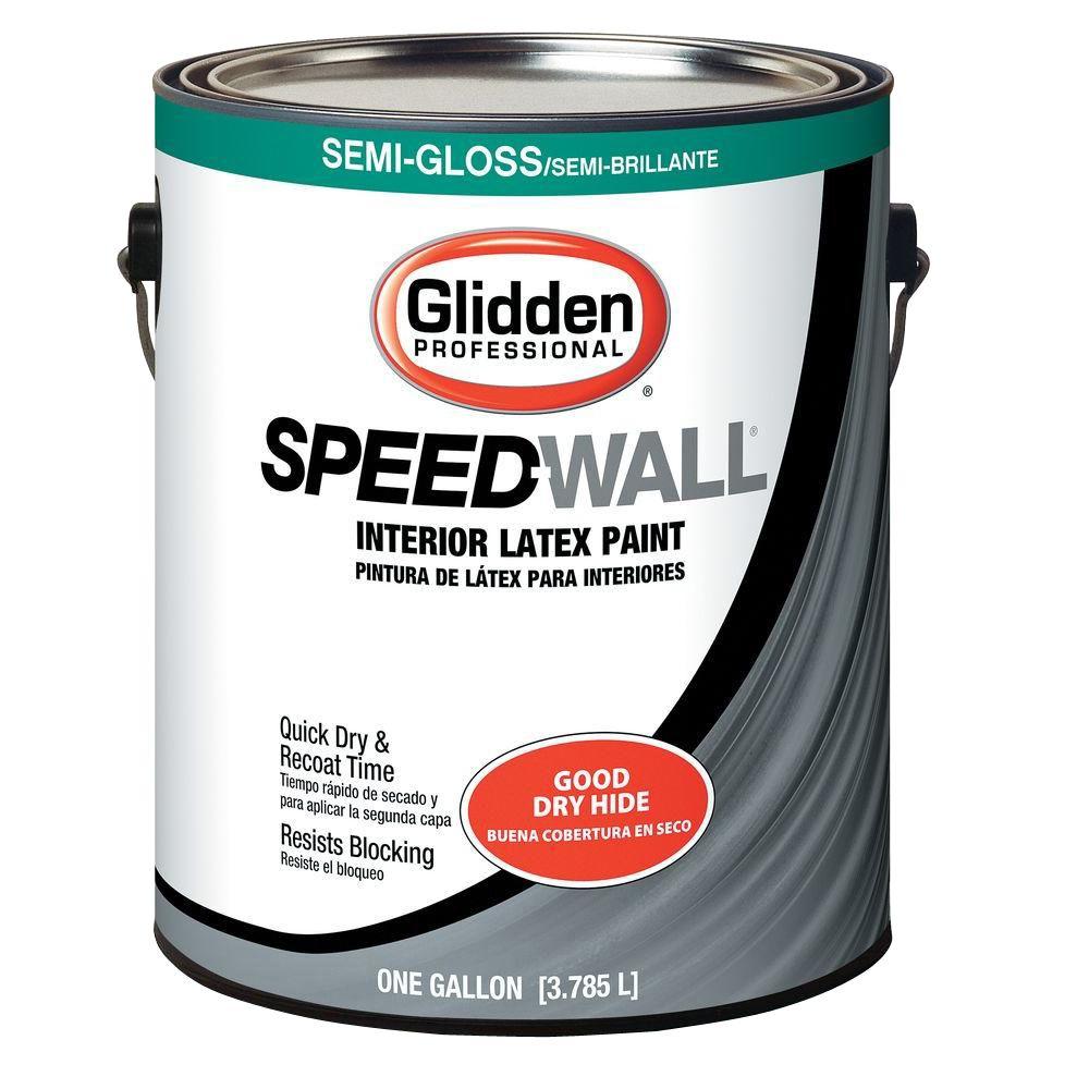 Glidden Professional 1 gal. SpeedWall SemiGloss Interior PaintGPS