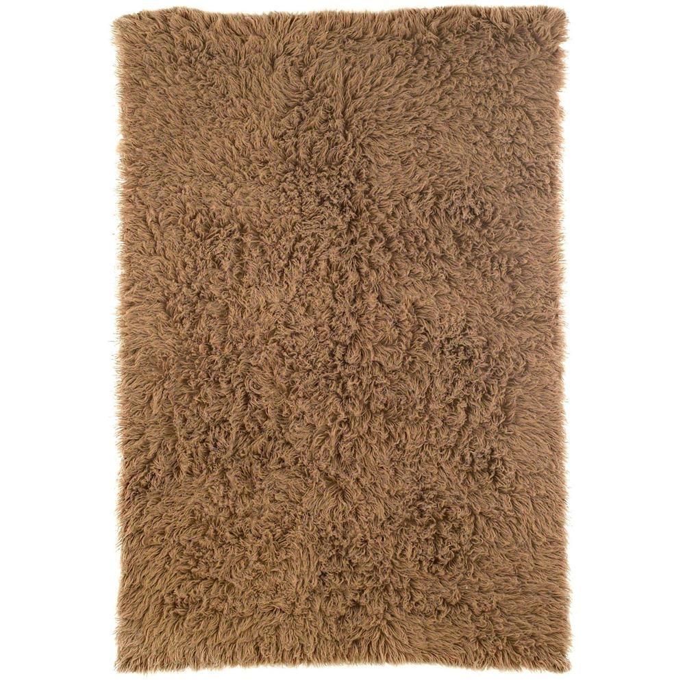 UPC 855259002073 product image for Genuine Greek Flokati Milk Chocolate 3 ft. x 5 ft. Area Rug | upcitemdb.com