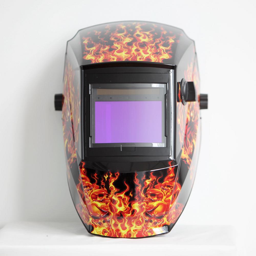 x 3.50 in Solar Power Auto Darkening Welding Helmet with a View Antra 3.76 in