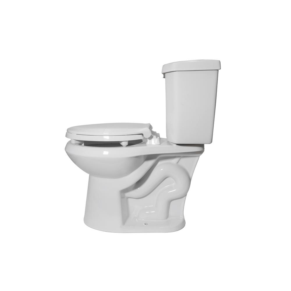 CENTOCO HL800STS ADA Compliant 2 in. Raised Elongated Closed Front with