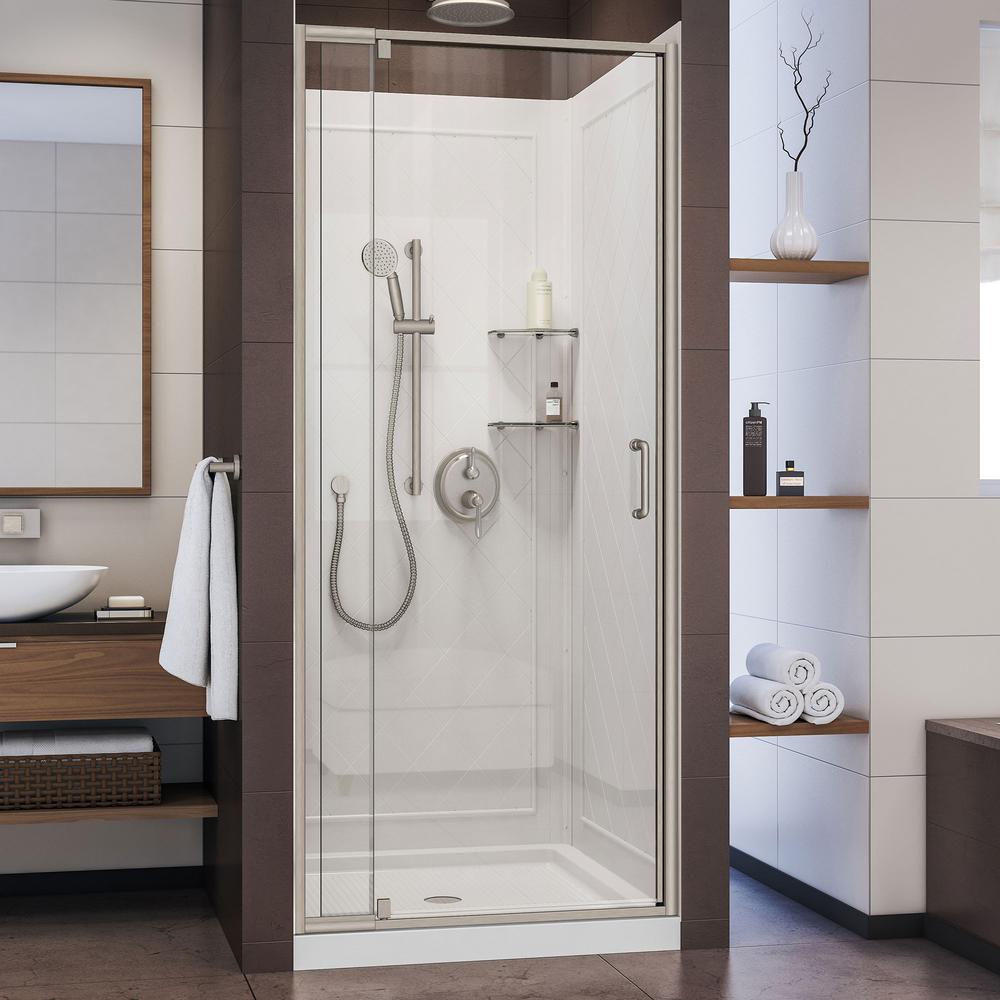 Less than 30 30 40 Base Walls Door Shower Stalls & Kits Showers The Home Depot