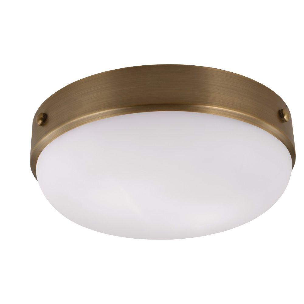 Feiss Cadence 2 Light Dark Antique Br Indoor Flush Mount Feiss Cadence 2 Light Dark Antique Br Indoor Flush Mount
