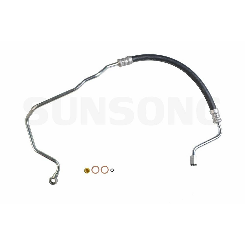Sunsong Power Steering Pressure Line Hose Assembly From Pump3402333