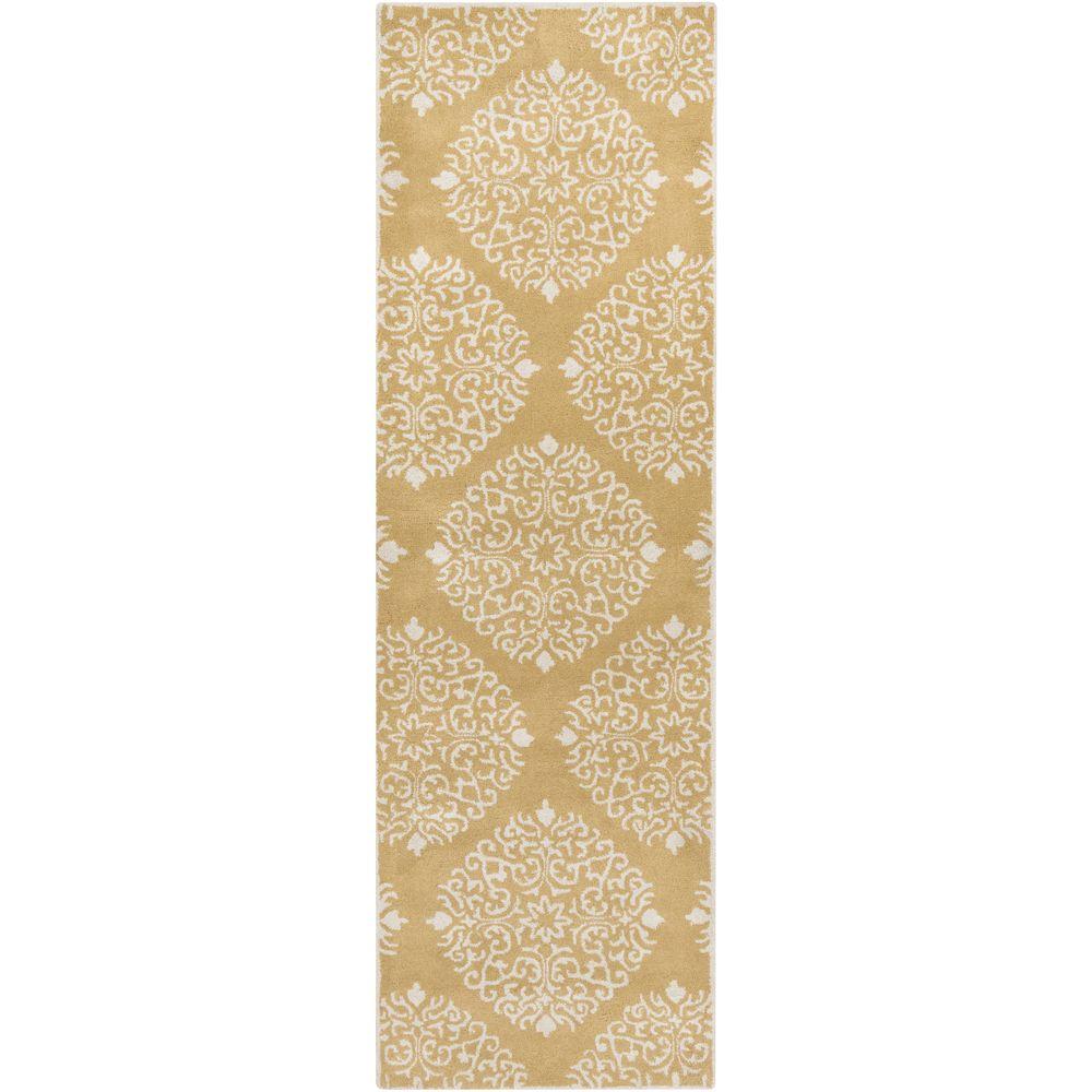 Artistic Weavers Elgin Gold 2 ft. 6 in. x 8 ft. Indoor Rug Runner