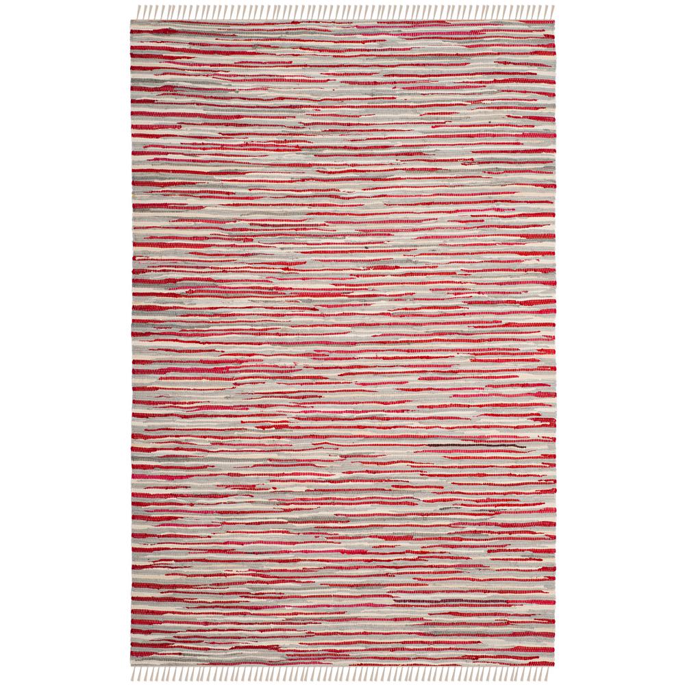 Red Safavieh 6 X 9 Area Rugs The Home Depot Rag Rug Red Multi 6 Ft X 9 Area