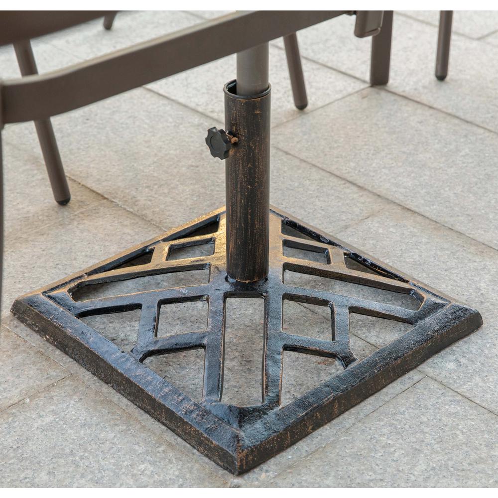 cast iron umbrella stand home depot