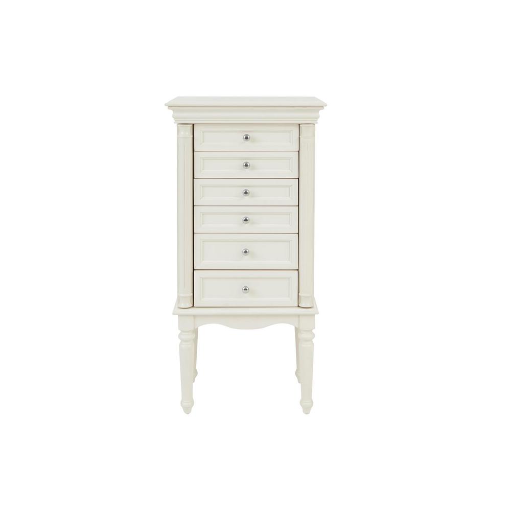 Jewelry Armoires Bedroom Furniture The Home Depot