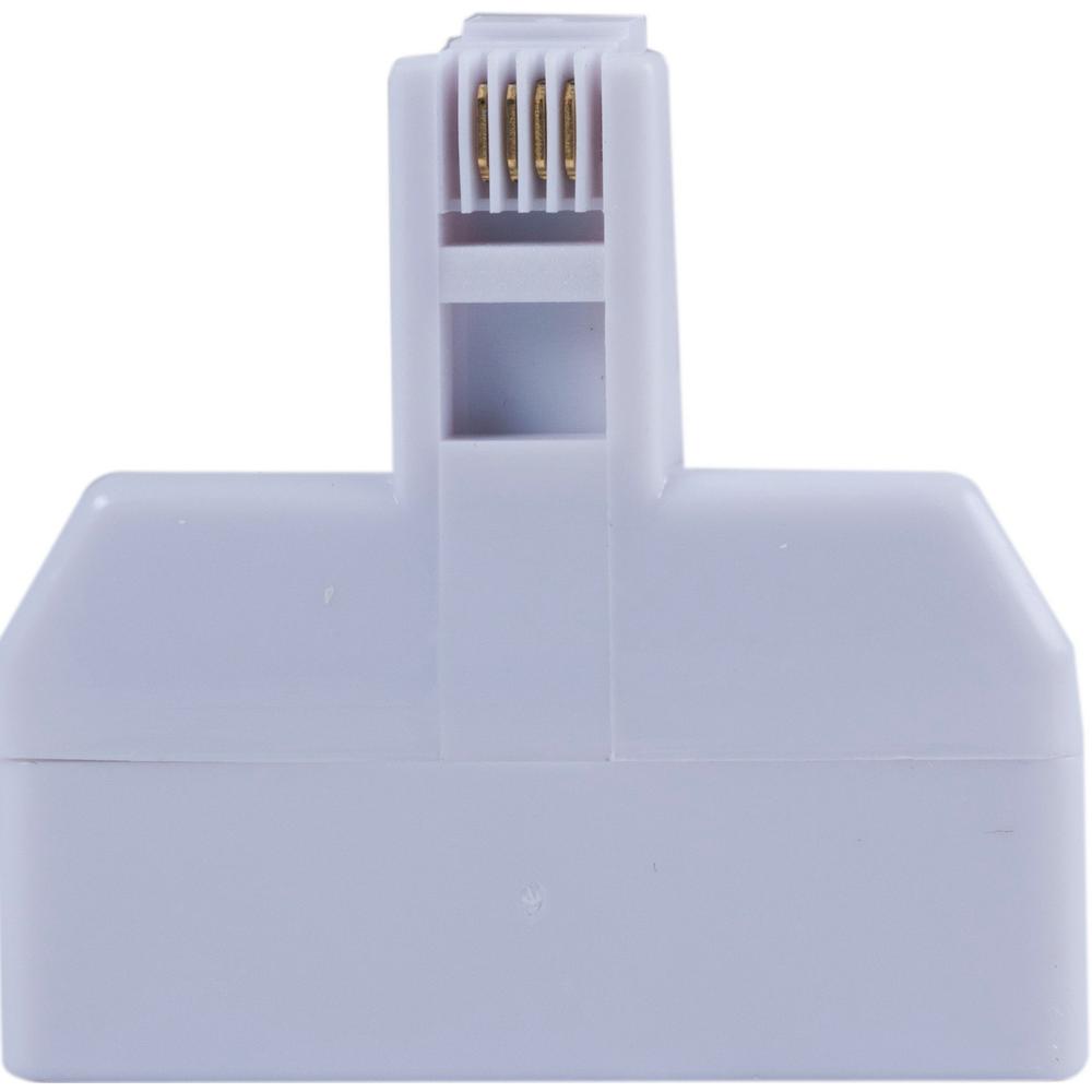 Ge Ethernet Cable Extender Compatible With Cat5 Cat5e Cat6 In White 33798 The Home Depot