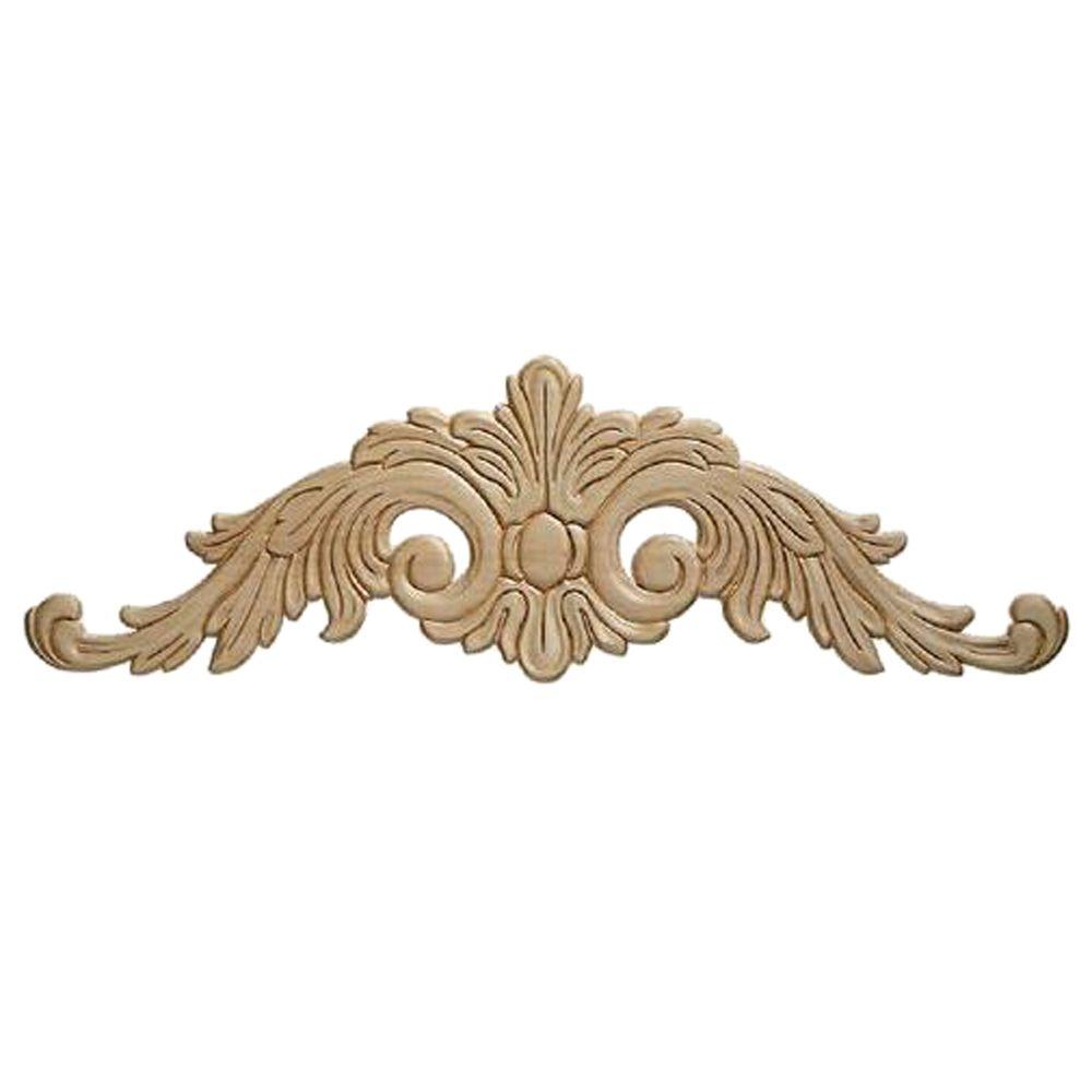 Ornamental Mouldings 13802PK 9/32 in. x 23-5/8 in. x 7-11/16 in. Birch ...