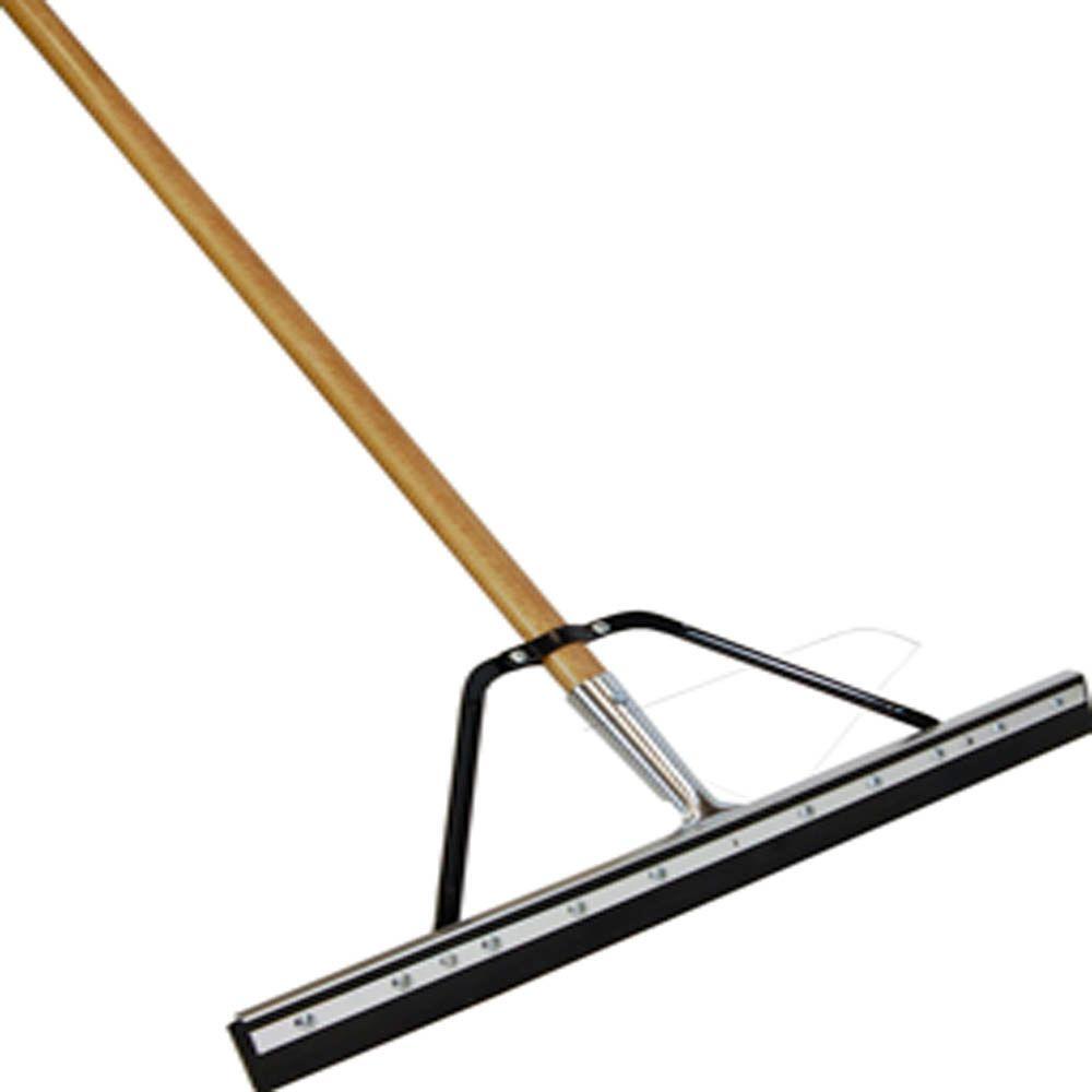 Quickie Professional 24 In Floor Squeegee With Handle 16jshdsu