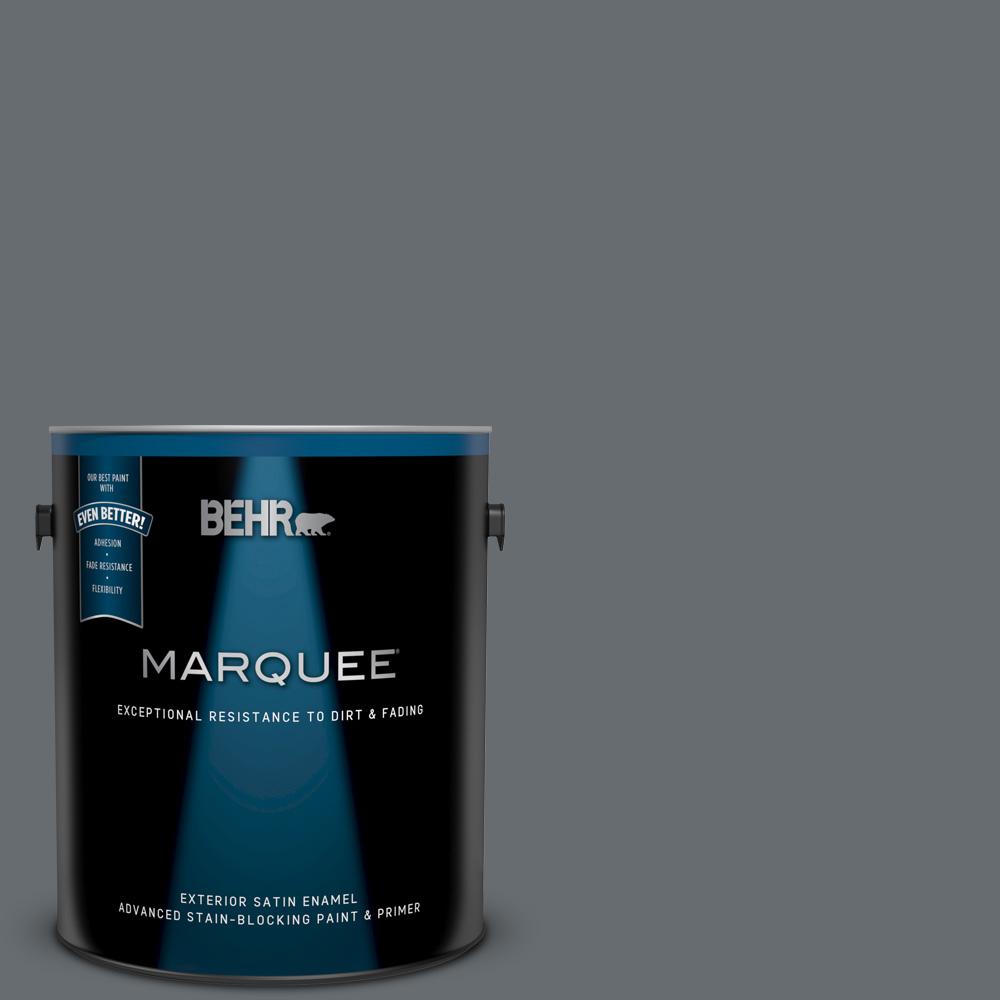 Behr Marquee 1 Gal 770f 5 Dark Ash Satin Enamel Exterior Paint And 770f 5 Dark Ash Satin Enamel Exterior Paint And