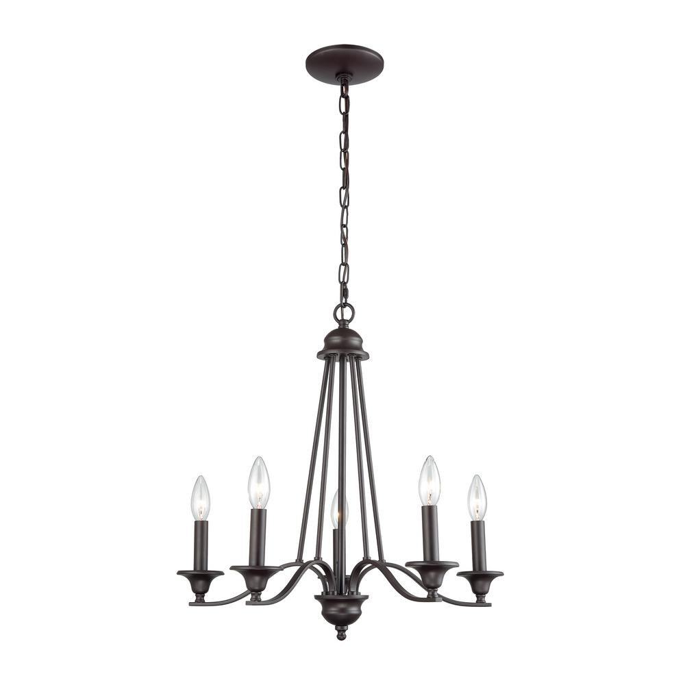Designers Fountain Addison 5 Light Oil Rubbed Bronze Chandelier Farmington 5 Light Oil Rubbed Bronze Chandelier