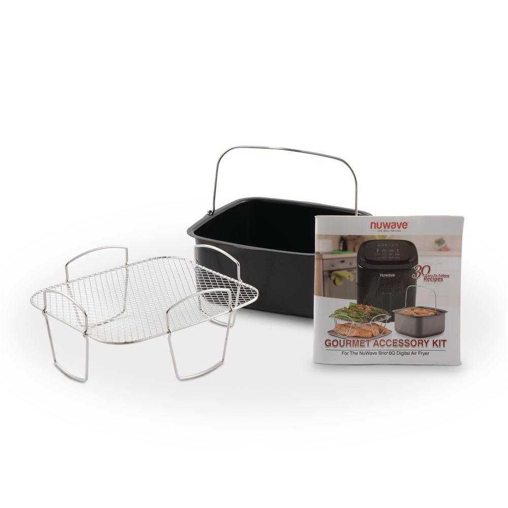 6 Qt. Brio Air Fryer Accessory Kit-37223 - The Home Depot