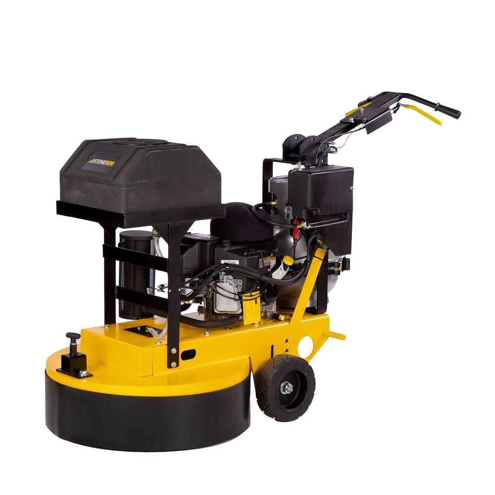 concrete buffing machine