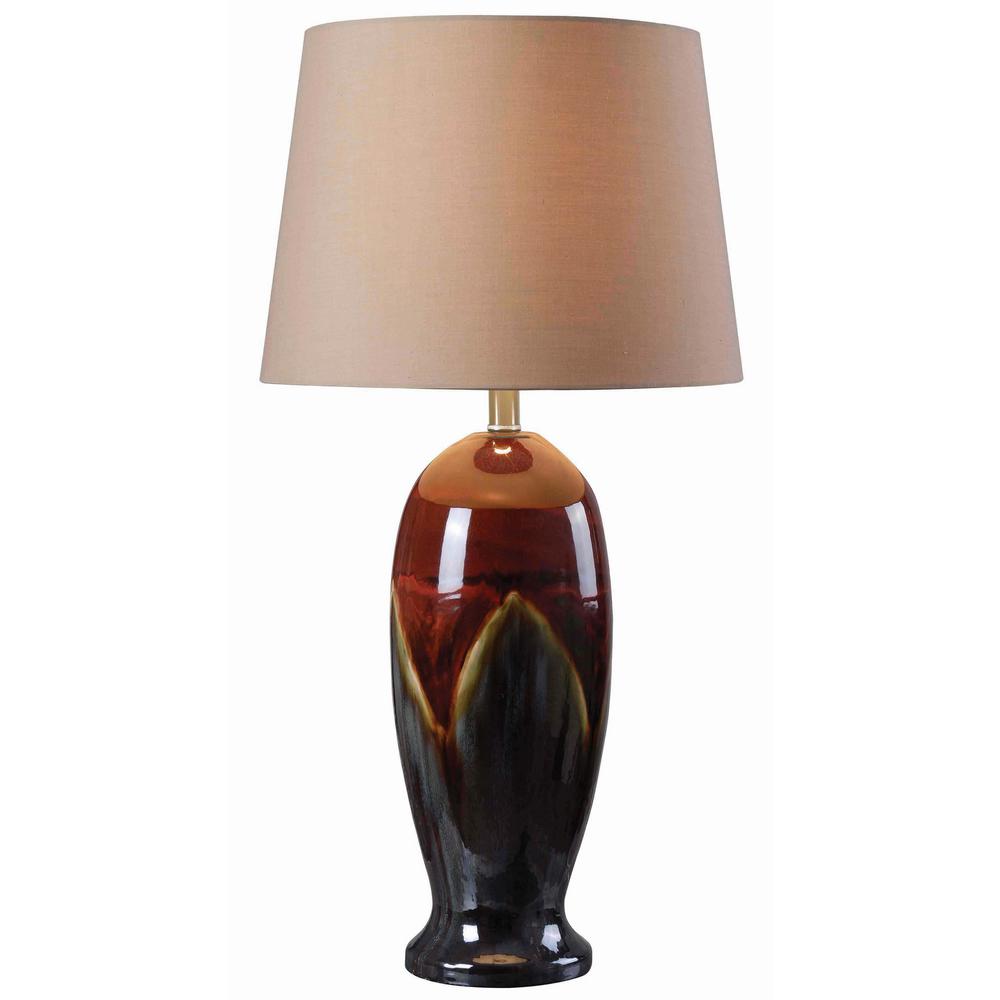 Kenroy Home Lavo 30 In Ceramic Glaze Table Lamp Kenroy Home Lavo 30 In Ceramic Glaze Table Lamp