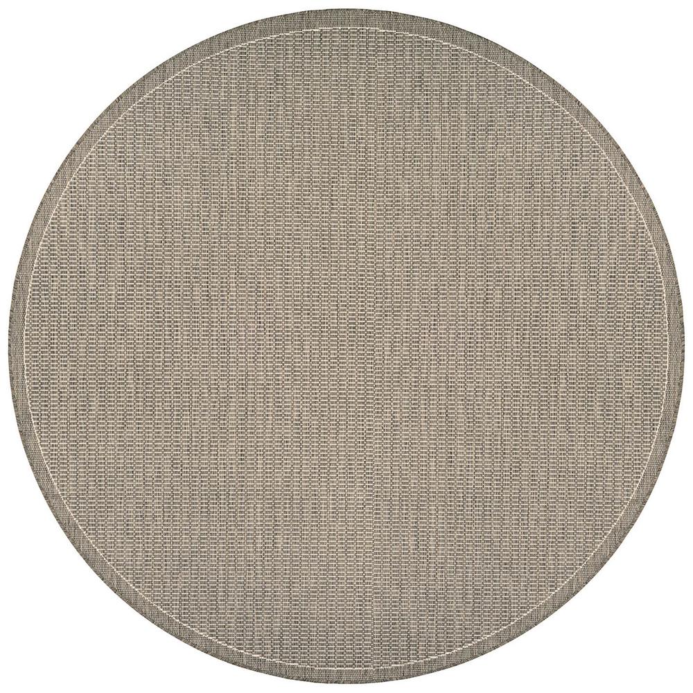 Round Outdoor Rugs The Home Depot Recife Saddle Sch Champagne Taupe 9 Ft X Round Indoor