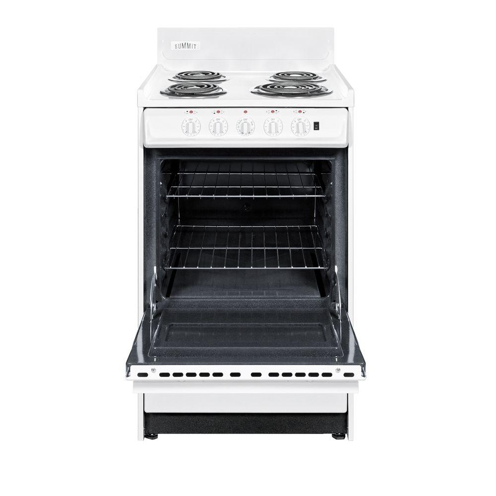 Summit Appliance - Single Oven Electric Ranges - Electric Ranges - The