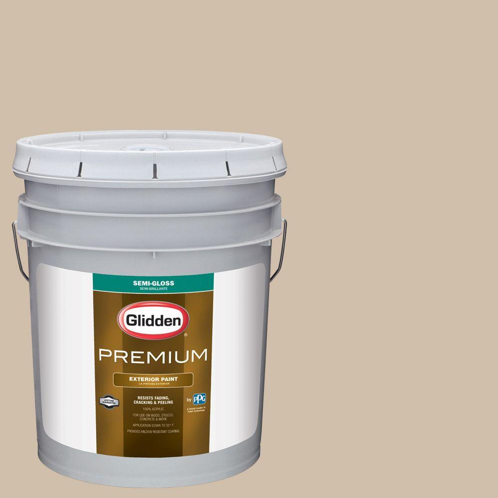 Glidden Premium 5gal. HDGWN07 Sahara Desert Sand SemiGloss Latex