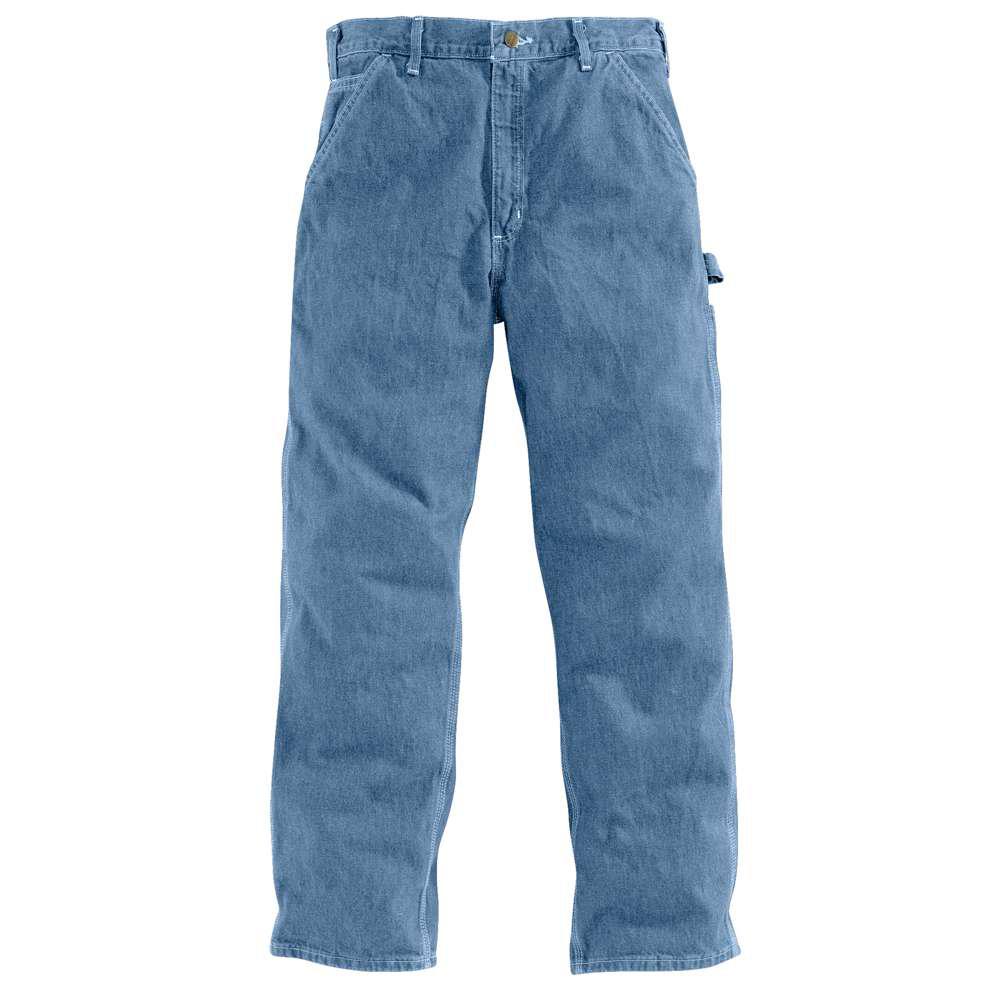 NEW CARHARTT B13 DST MENS DUNGAREE DENIM BLUE JEANS MANY SIZES AVAILABLE
