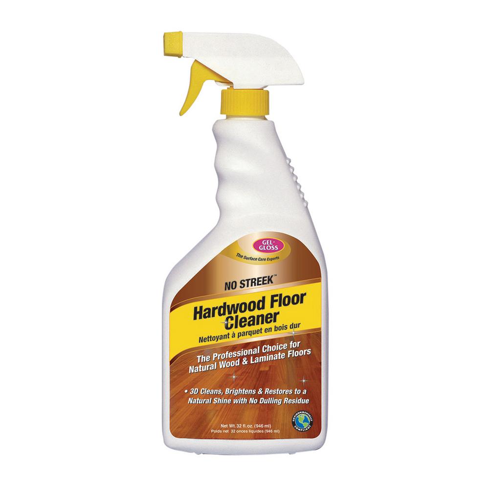 Gel Gloss Hardwood And Laminate Flooring Cleaner 32 Oz Spray Wfc