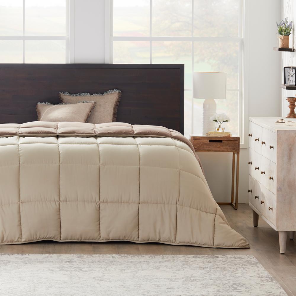 Brookside Down Alternative Reversible Quilted Oversized King Comforter