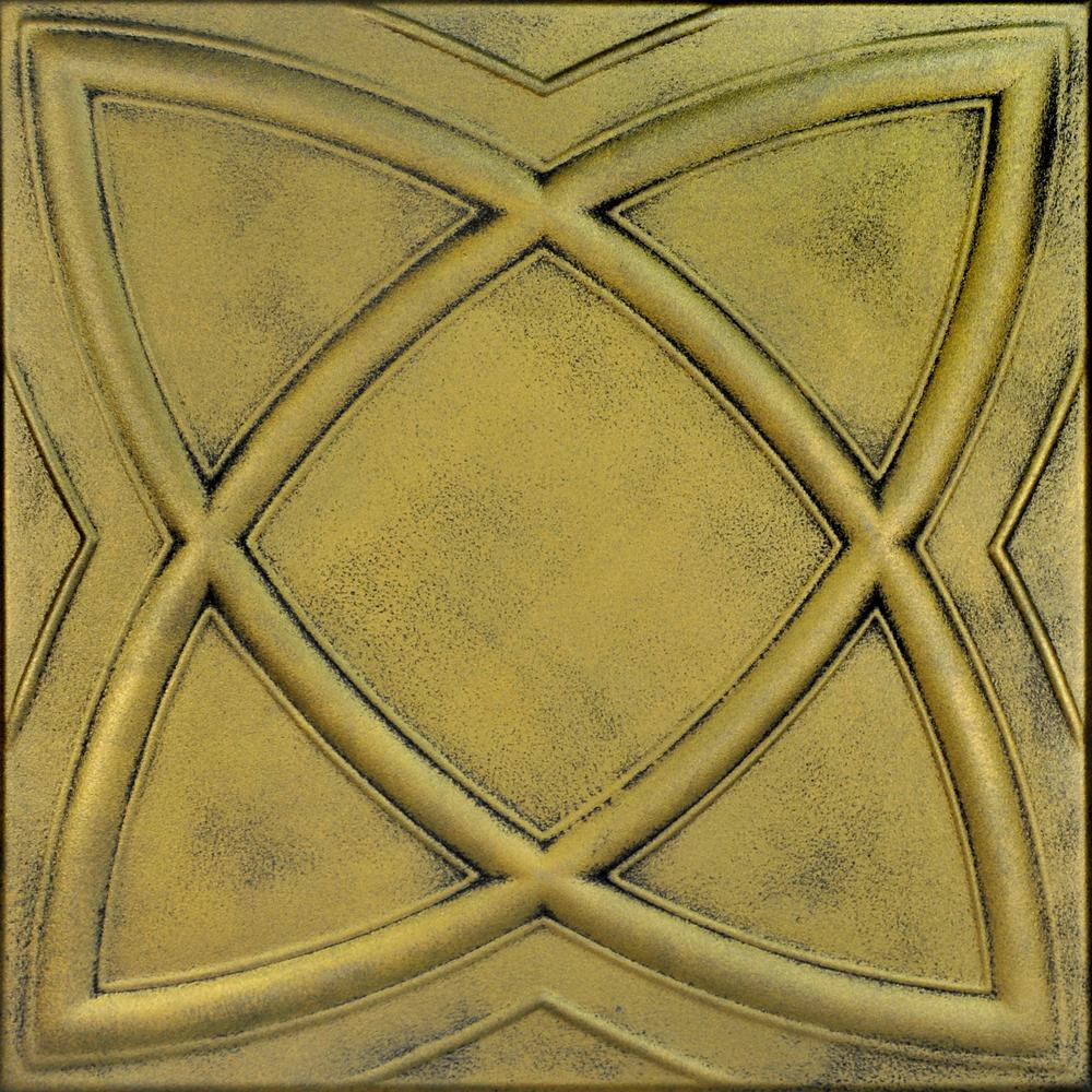 A La Maison Ceilings Elliptic Illusion 1 6 Ft X 1 6 Ft Glue Up