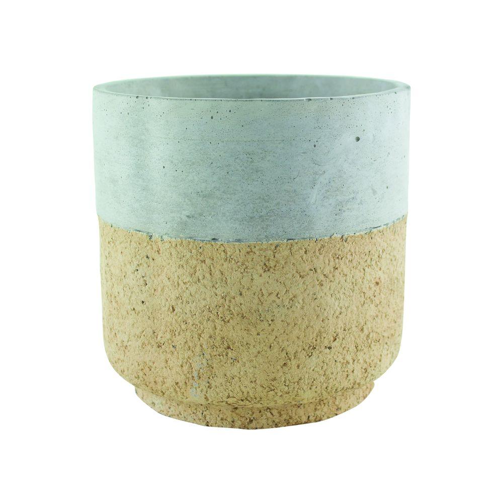 Syndicate Home Garden Modern Cork 6 7 8 In Concrete Cylinder Syndicate Home Garden Modern Cork 6 7 8 In Concrete Cylinder Planter