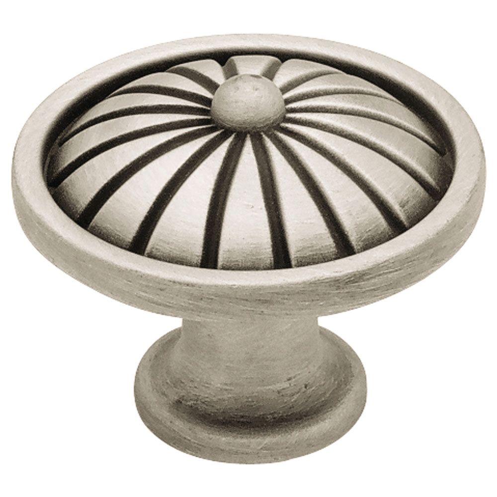 Liberty French Tassel 1 1 2 In 38mm Brushed Satin Pewter Round