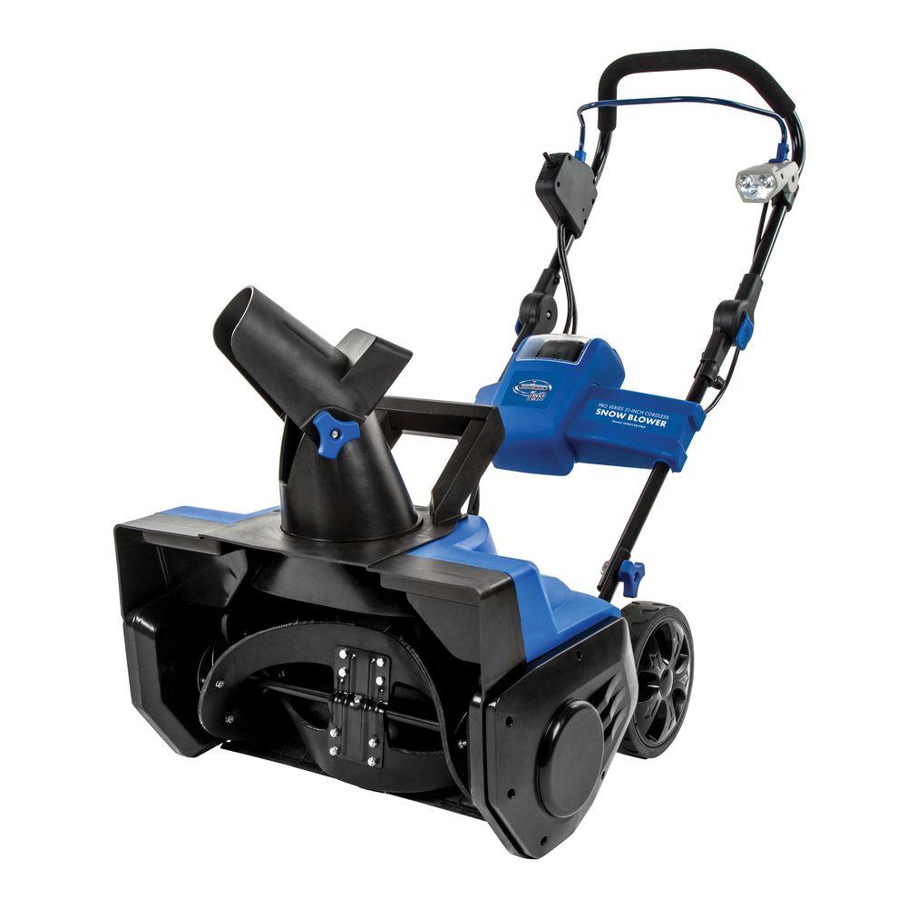 Snow Joe Pro Series 21 in. Cordless Electric Snow BlowerION21SBPRO