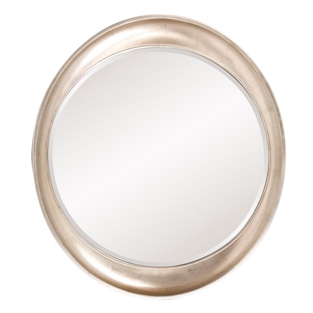 Howard Elliott 39 in. x 35 in. Resin Round Framed Mirror2070 The