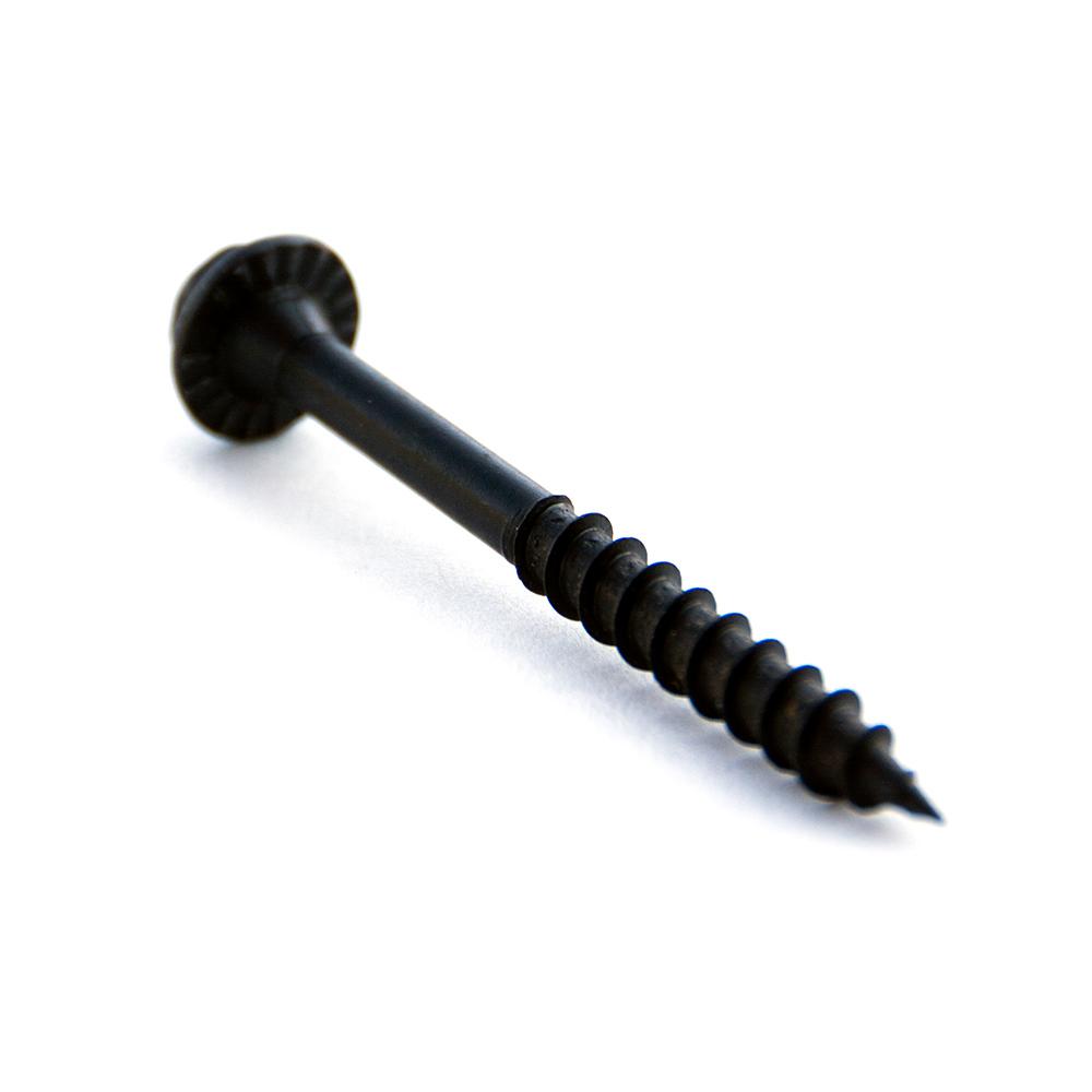 Exterior Black Lag Bolts Screws The Home Depot