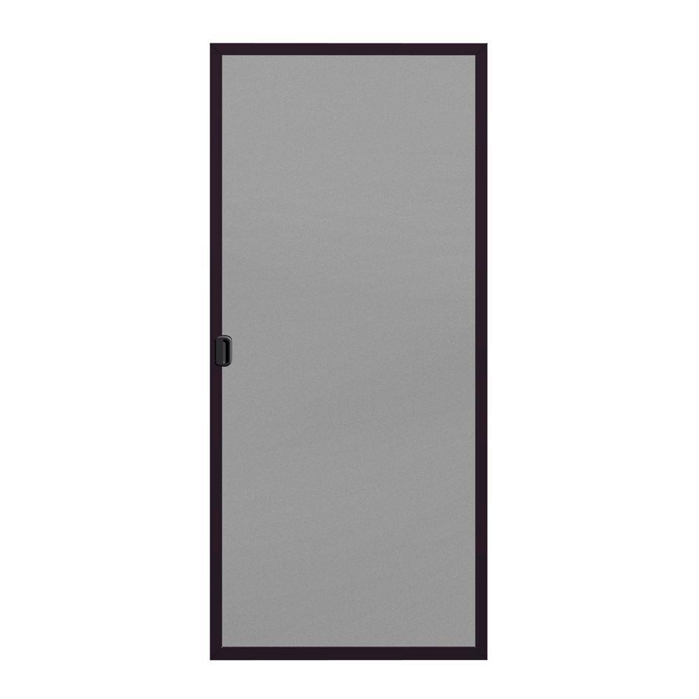 Jeld Wen 36 In X 80 A 200 Series Bronze Aluminum Left Hand Jeld Wen 36 In X 80 A 200 Series Bronze Aluminum Left Hand Sliding Patio Door Screen 8b6170 The Home Depot