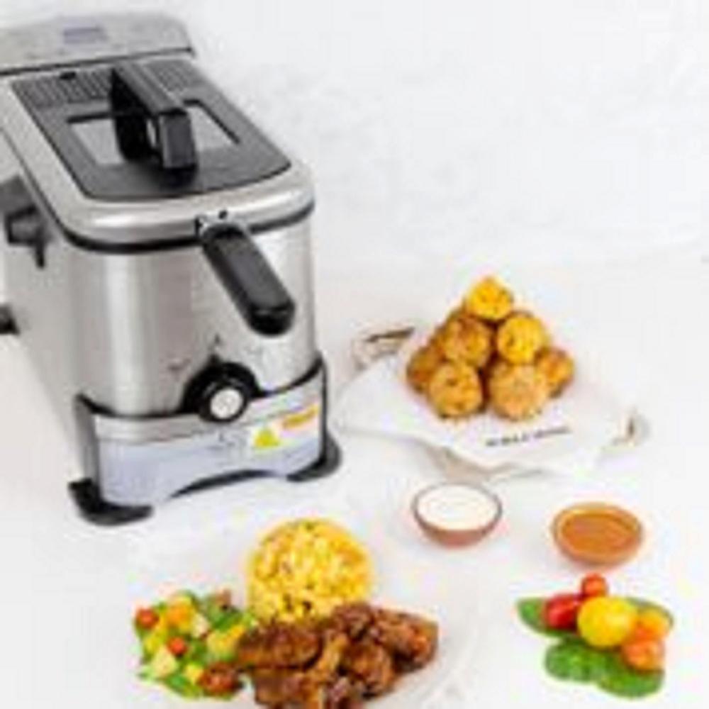 KALORIK Digital Deep Fryer with Oil Filtration FT 44247 BK The Home Depot