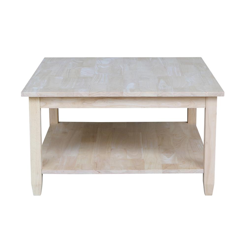 International Concepts Solano Unfinished Coffee Table Ot 6sc The