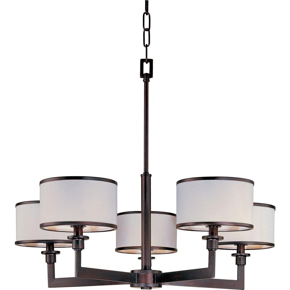 oil rubbed bronze modern chandelier