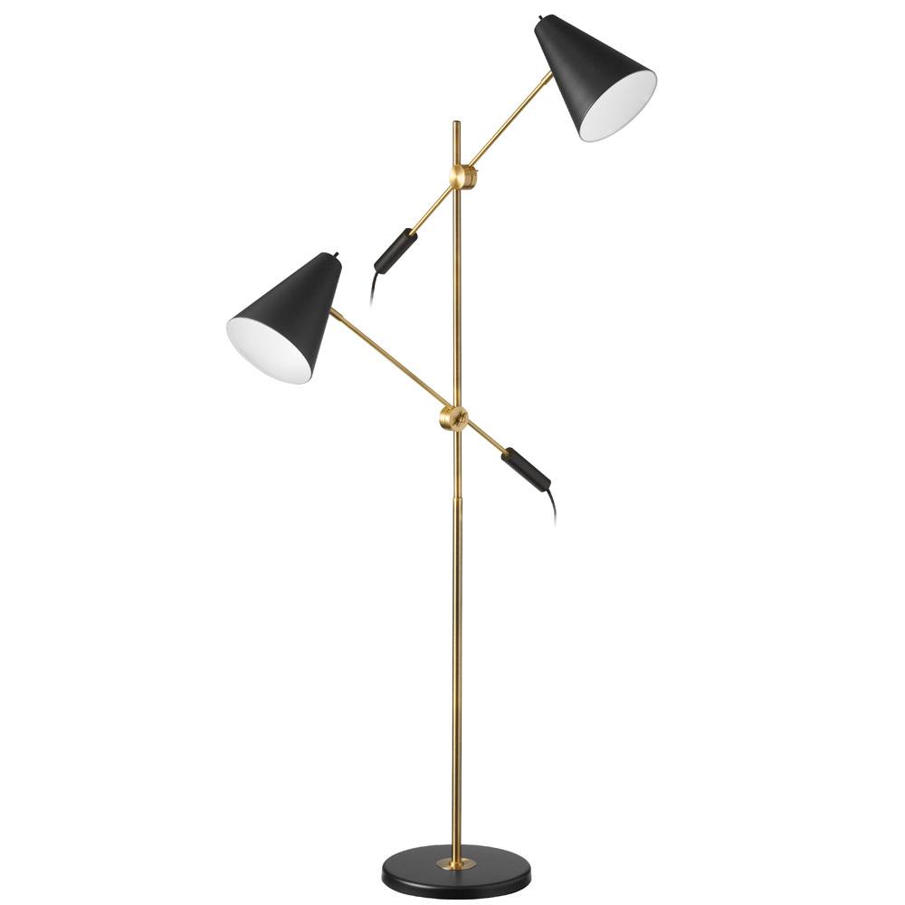 Filament Design 65 In Vintage Bronze Floor Lamp With Metal Shade Vintage Bronze Floor Lamp With Metal Shade