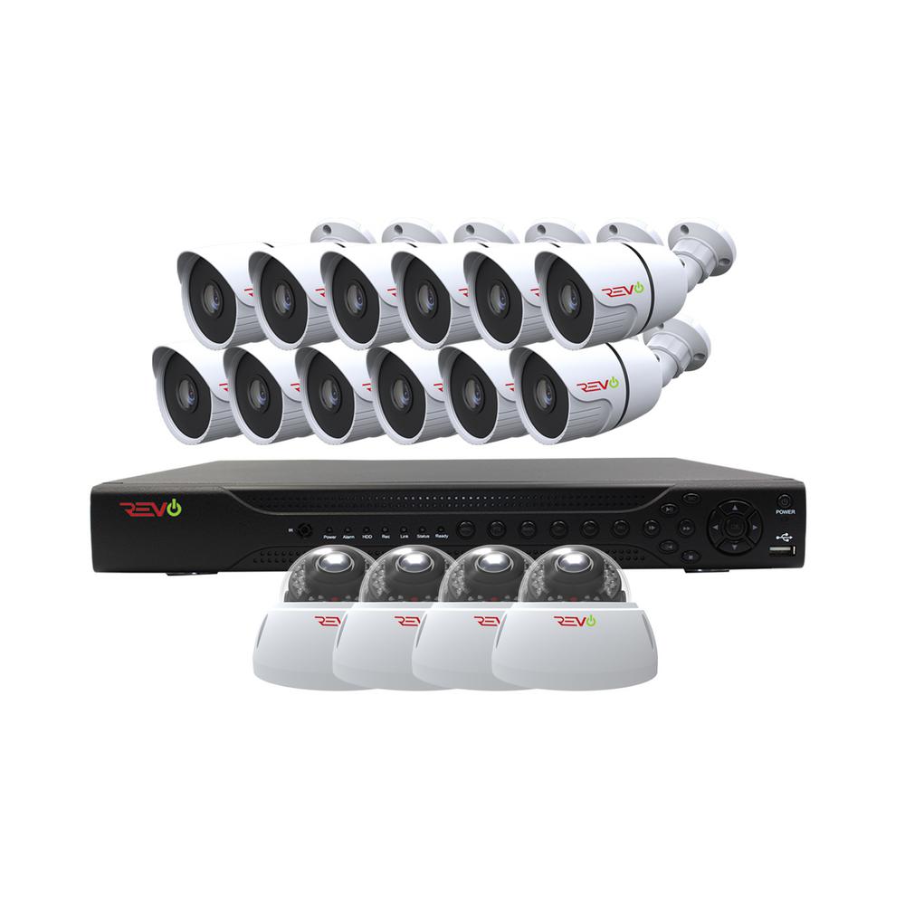 Revo Aero HD 1080p 16-Channel 2TB Video Security System ...